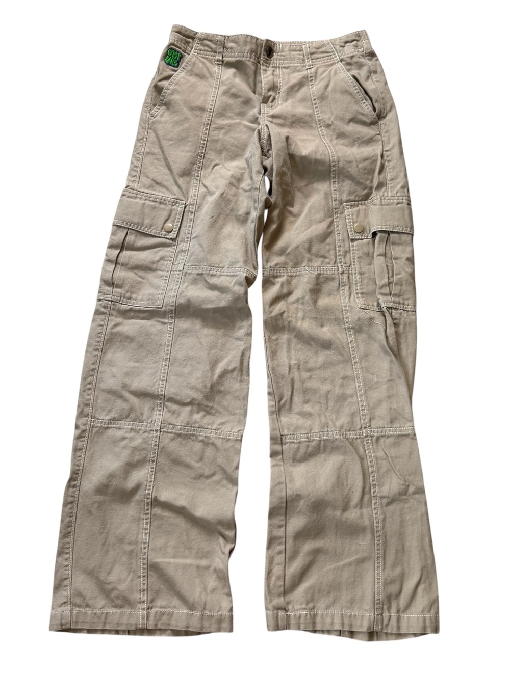 Empyre Beige Cargo Straight Leg Pants